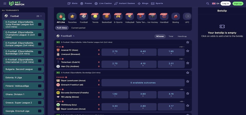 betmatch-live-betting-page